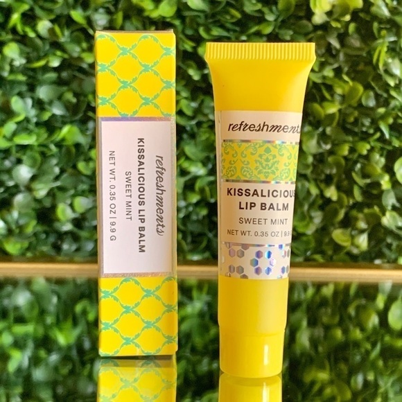 Refreshments Kissalicious Lip Balm Sweet Mint | NEW - Picture 1 of 9